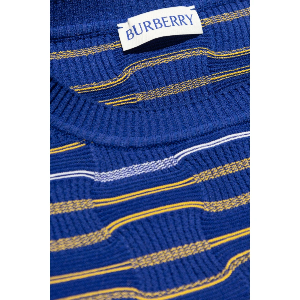 Burberry Top met logo Multicolor Dames