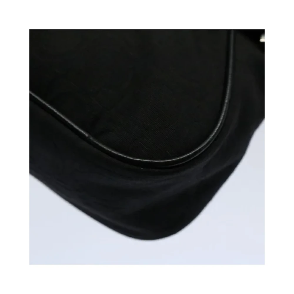 Salvatore Ferragamo Pre-owned Nylon pouches Black Dames