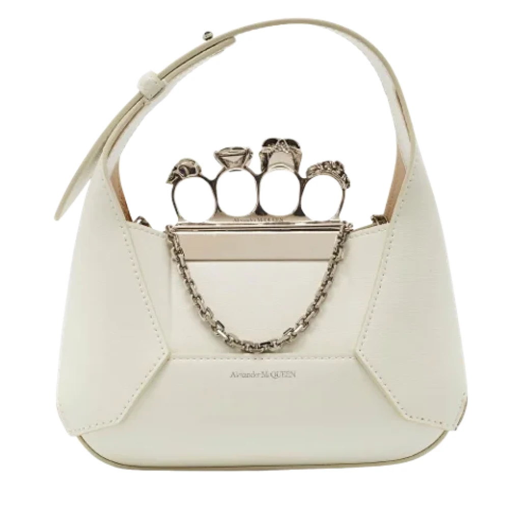 Alexander McQueen Pre-owned Leather handbags White Dames