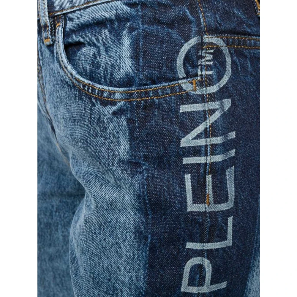 Philipp Plein Straight Jeans Blue Dames