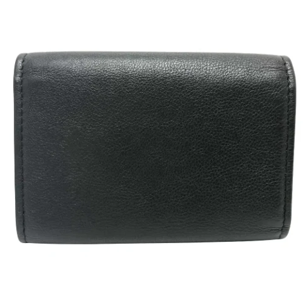 Chanel Vintage Pre-owned Leather key-holders Black Dames