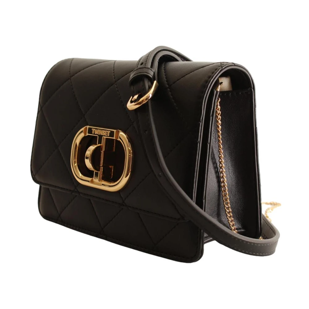 Twinset Stijlvolle Crossbody Tas Black Dames