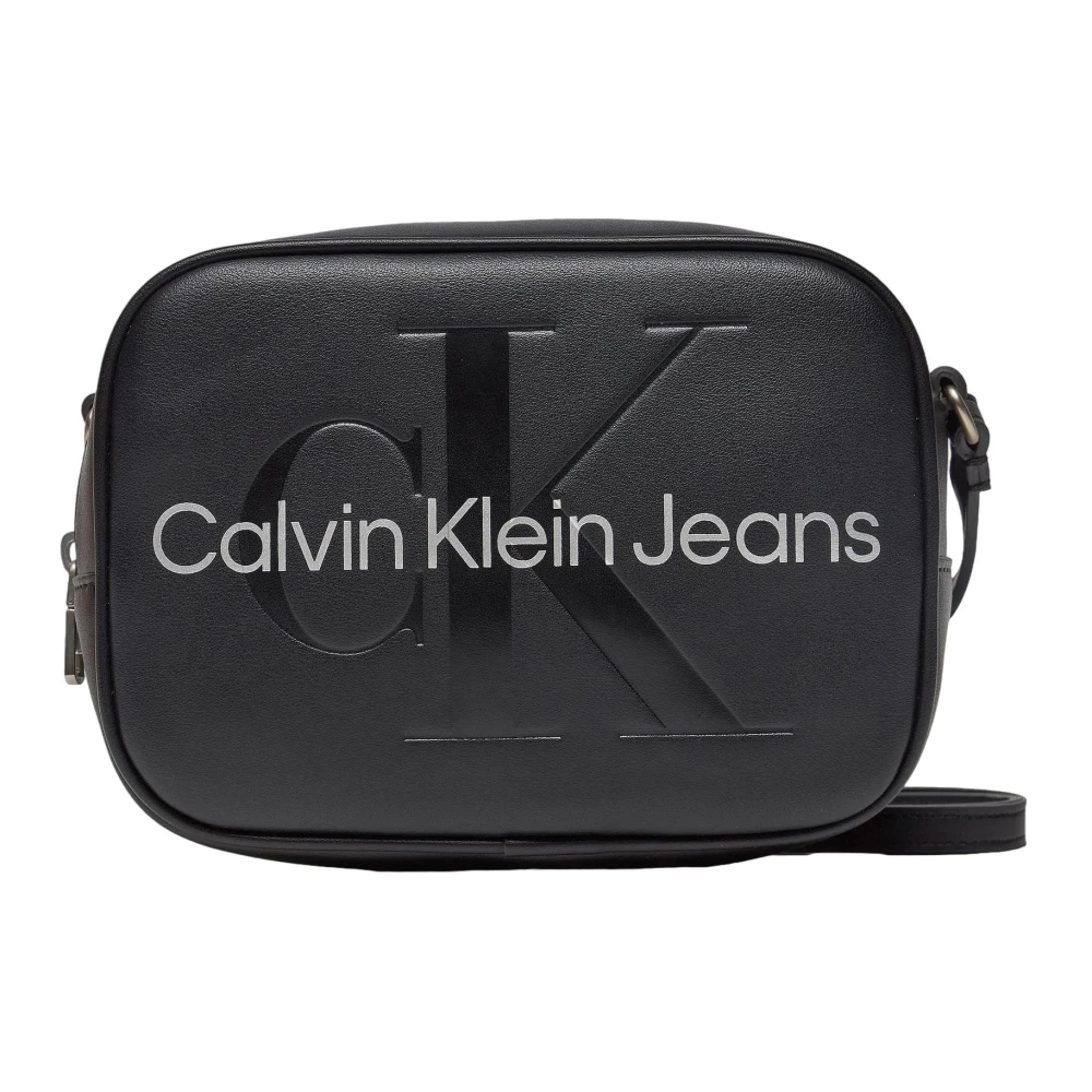 Calvin Klein Jeans Dames Lente Zomer PU Tas Black Dames