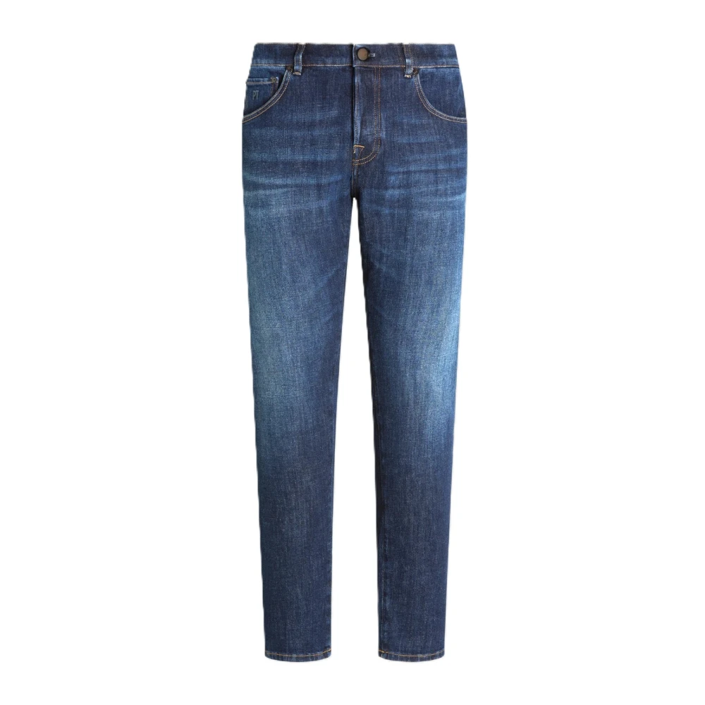 PT Torino Reguliere Breakbeat Blauwe Jeans Blue Heren