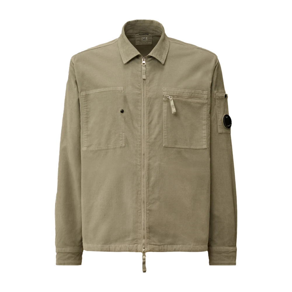 C.p. Company Men's Green Light Jackets, L, Light Jacket