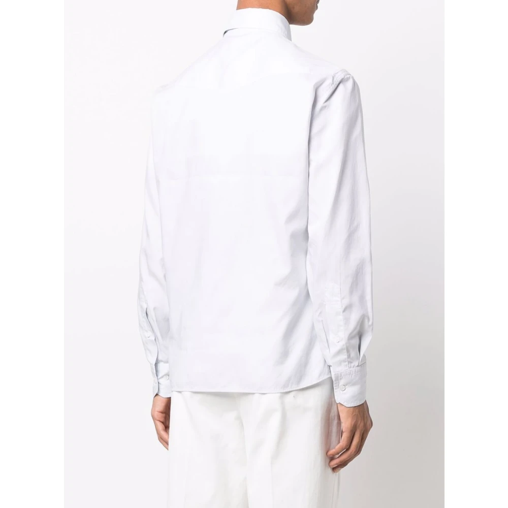 BRUNELLO CUCINELLI Zakken Shirt White Heren