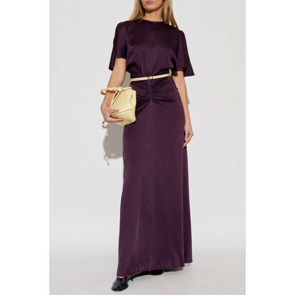 Victoria Beckham Jurk met uitsnijding Purple Dames