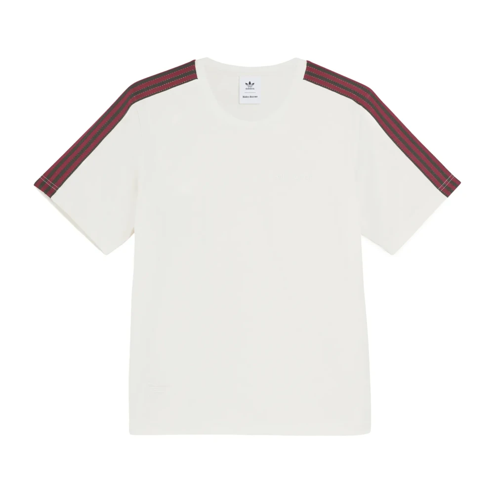 Adidas White Set-In Tee - Male - Training T-Shirts & Tops - S - Sport