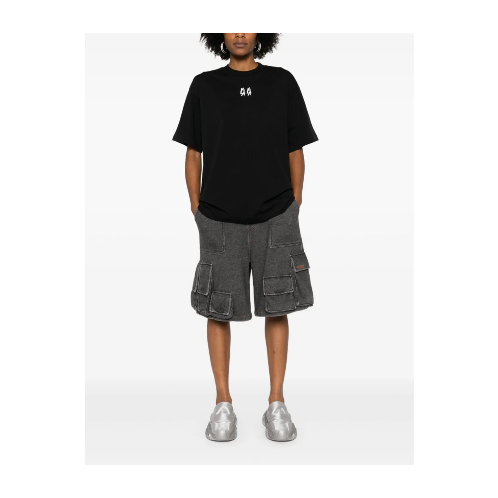 44 Label Group T-shirt met ronde hals Black Heren