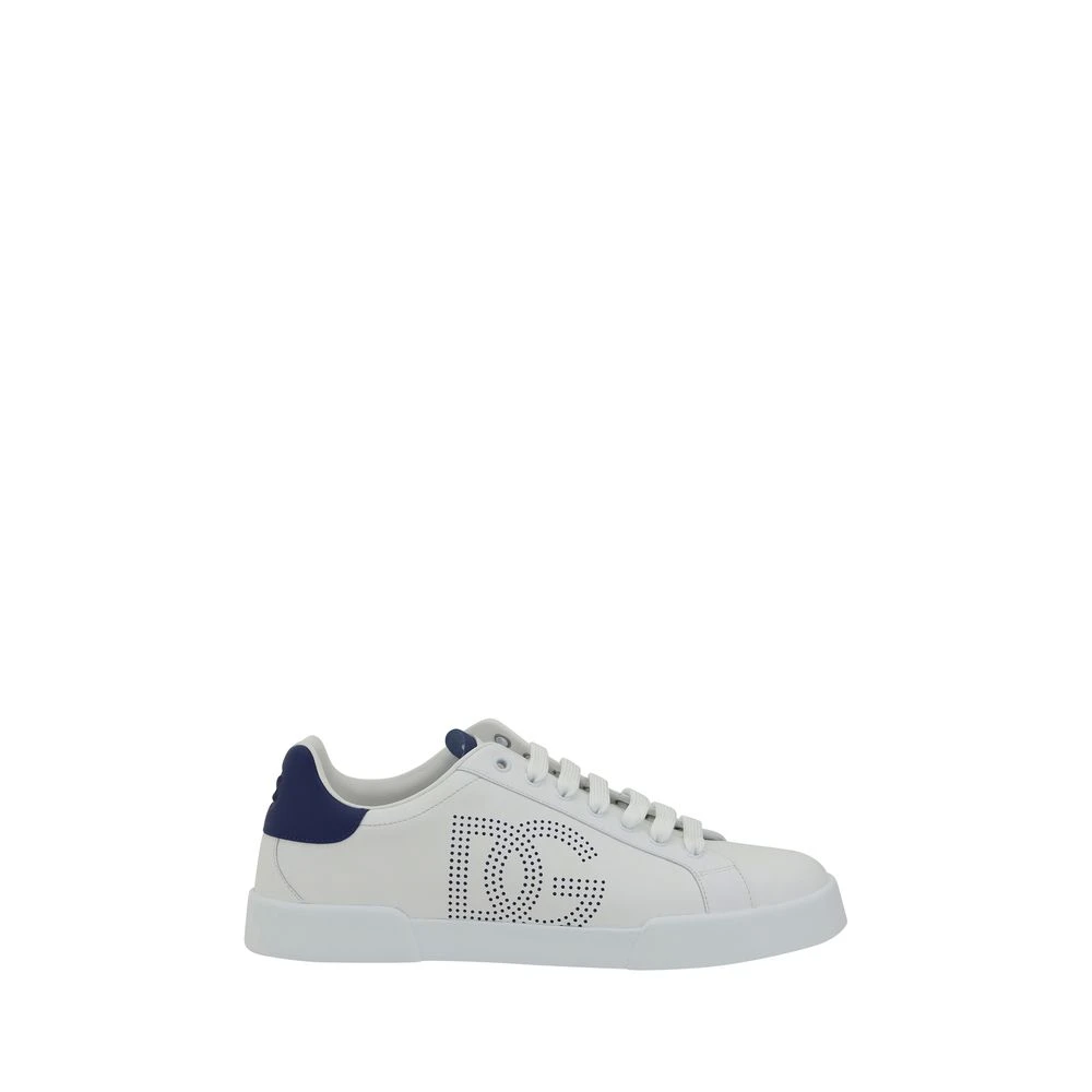 Dolce & Gabbana Urban Style Leren Sneakers Heren Schoenen Wit