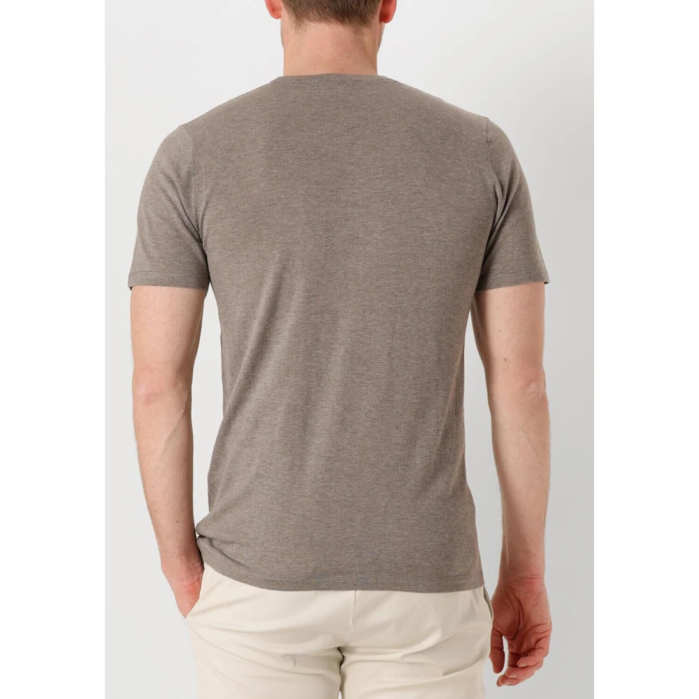 Profuomo Heren Polo & T-shirt Crew Neck Beige Heren