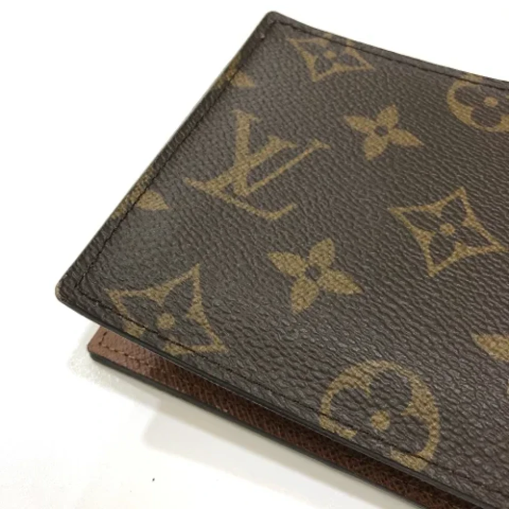 Louis Vuitton Vintage Pre-owned Canvas wallets Brown Dames