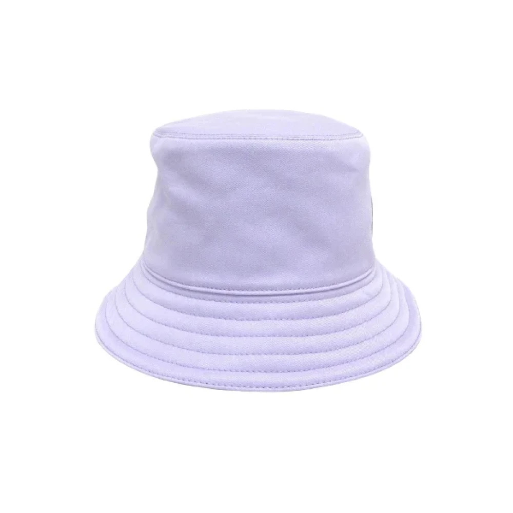 Hermès Vintage Pre-owned Cotton hats Purple Dames