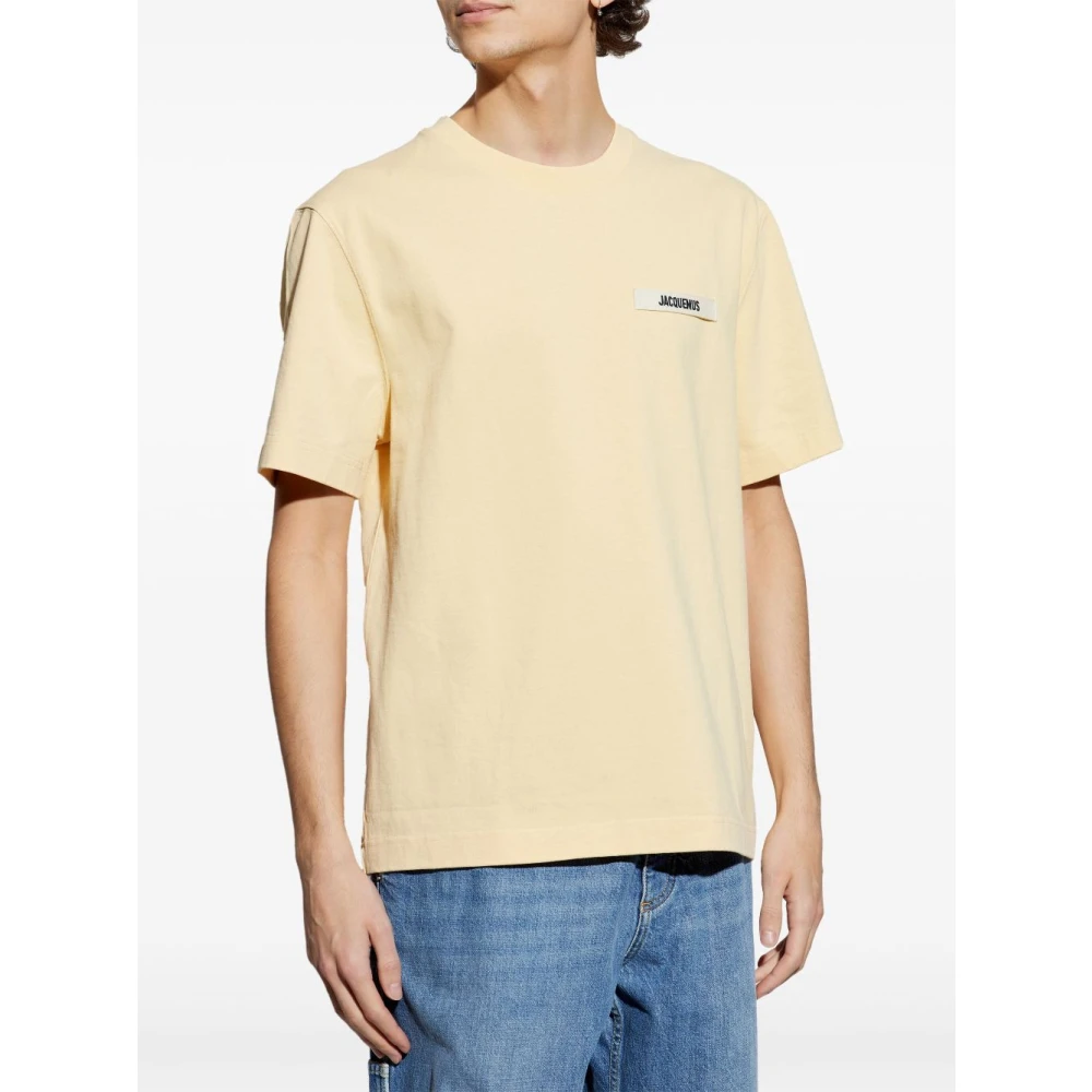 Jacquemus Geel T-shirt en Polo Set Yellow Heren