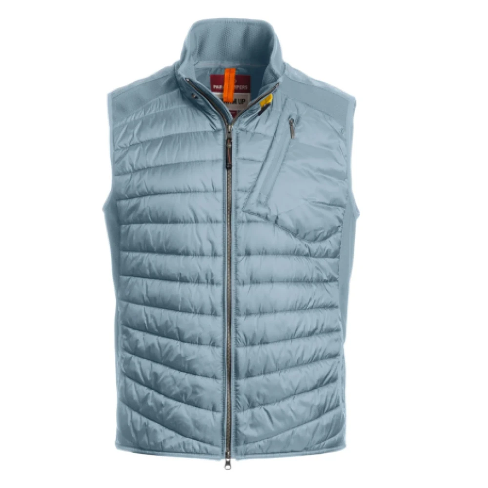 Parajumpers Hybride Warm Up Vest voor Mannen Blue Heren