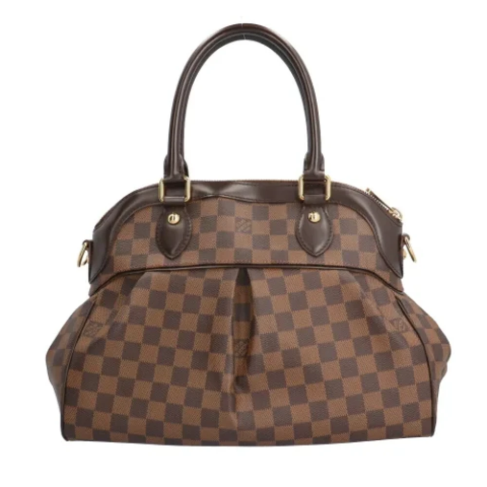 Louis Vuitton Vintage Pre-owned Canvas handbags Brown Dames