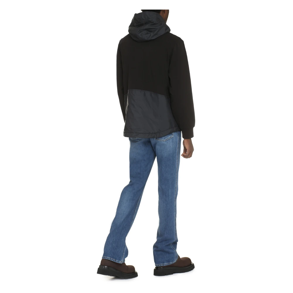 C.P. Company Technische Full Zip Hoodie Black Heren