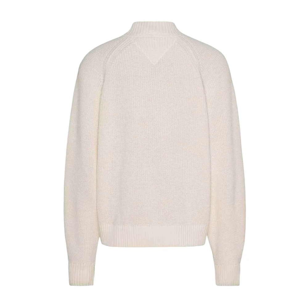 Tommy Jeans Tijdloze Comfort Trui White Dames