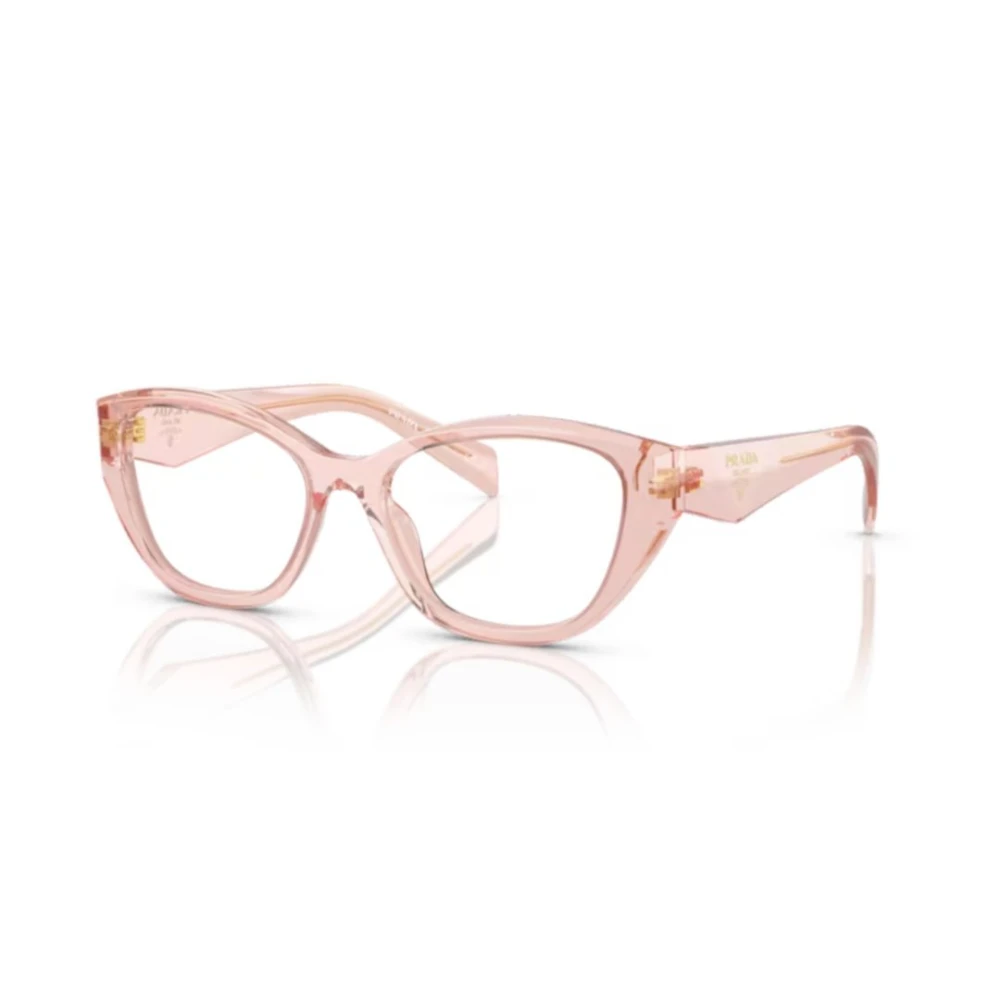 Prada Eyewear Zonnebril met doorzichtig cat-eye montuur Roze