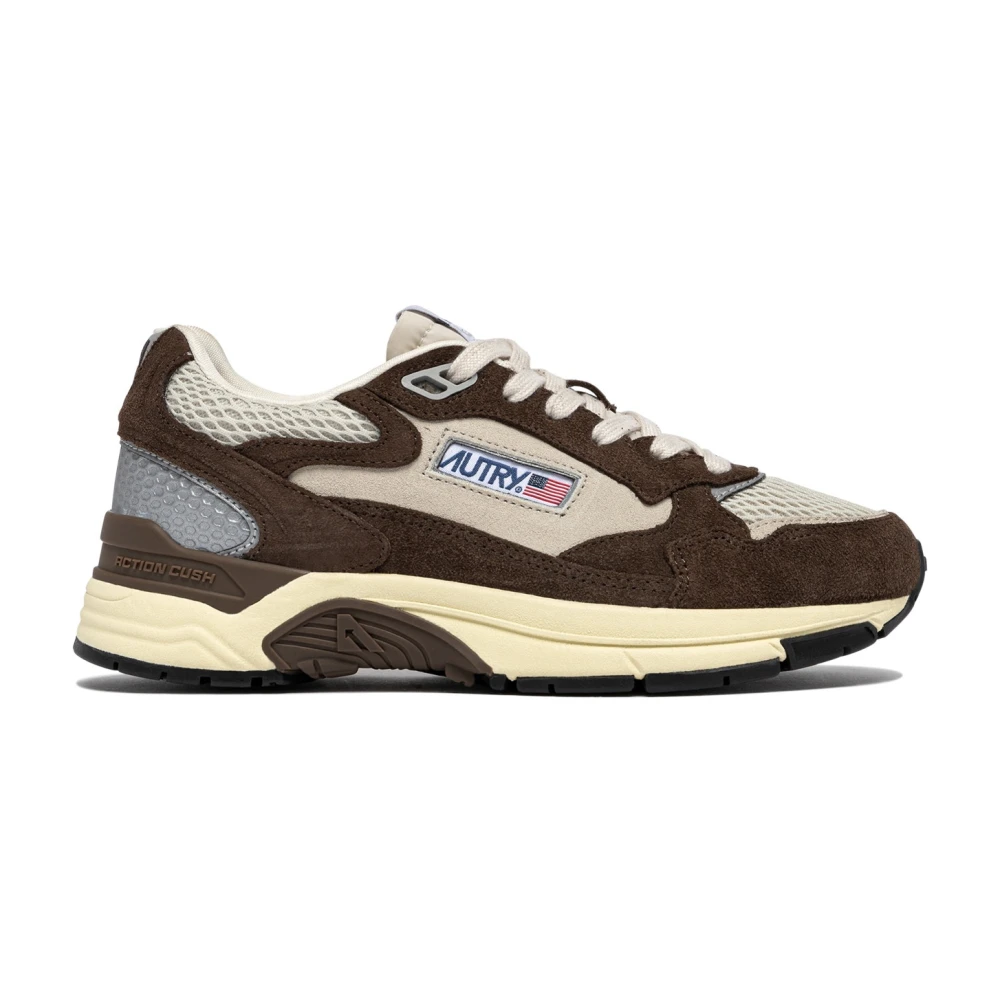 Autry Women's Brown Sneakers, 7 Uk, Hyperway Trainers