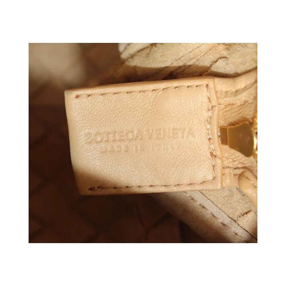 Bottega Veneta Vintage Pre-owned Leather crossbody-bags Brown Dames