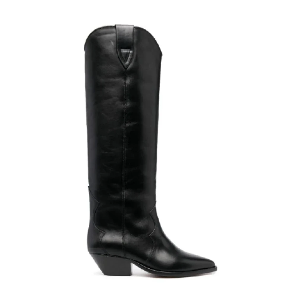 Isabel Marant Women's Black Denvee Boots - Cowboy & Biker Boots - 7 Uk - Shoes