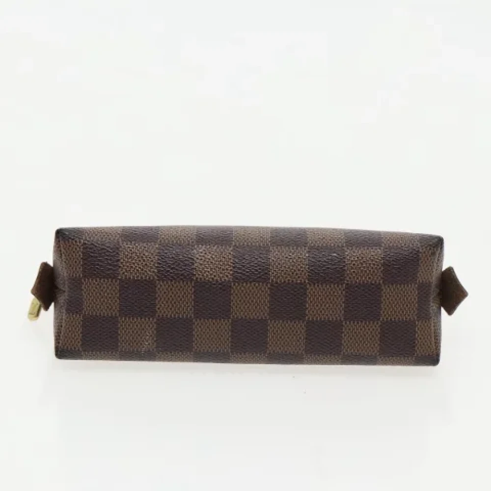 Louis Vuitton Vintage Pre-owned Canvas pouches Brown Dames