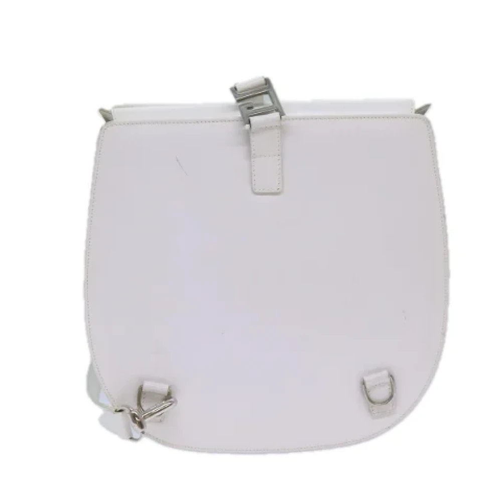 Gucci Vintage Pre-owned Fabric crossbody-bags White Dames