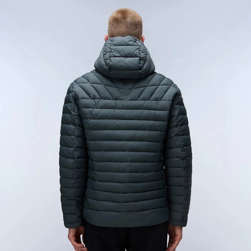 Napapijri Stijlvolle Winterjas in Blauw Green Heren