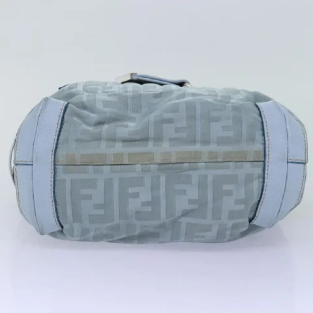 Fendi Vintage Pre-owned Nylon handbags Blue Dames