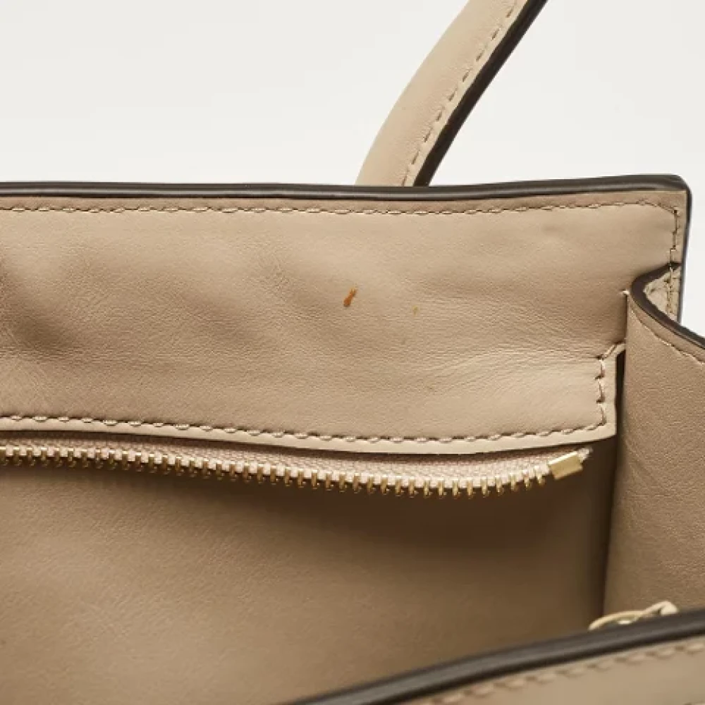 Michael Kors Pre-owned Leather totes Beige Dames