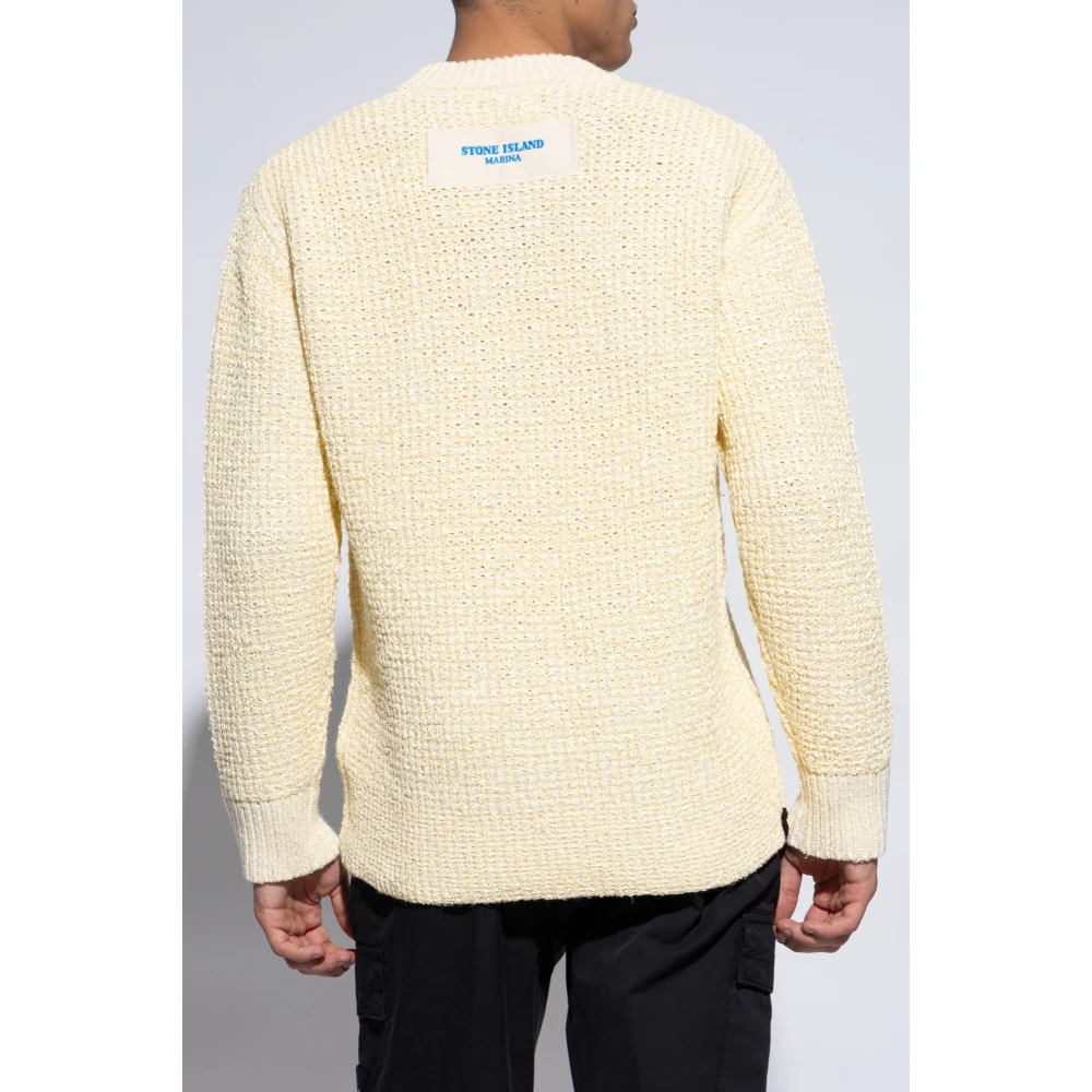 Stone Island Capsuletrui Marina Yellow Heren