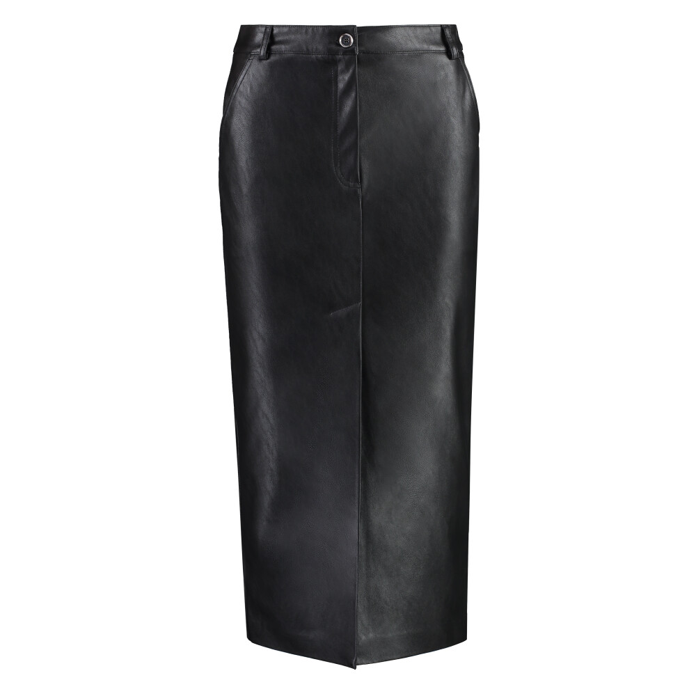 ワンピース PINKO Women Mid Skirts 104889 A2FBZZ4 GREY Pinko Estrosa 1 skirt - Light Wash - Women | 1J10WLY82GE37