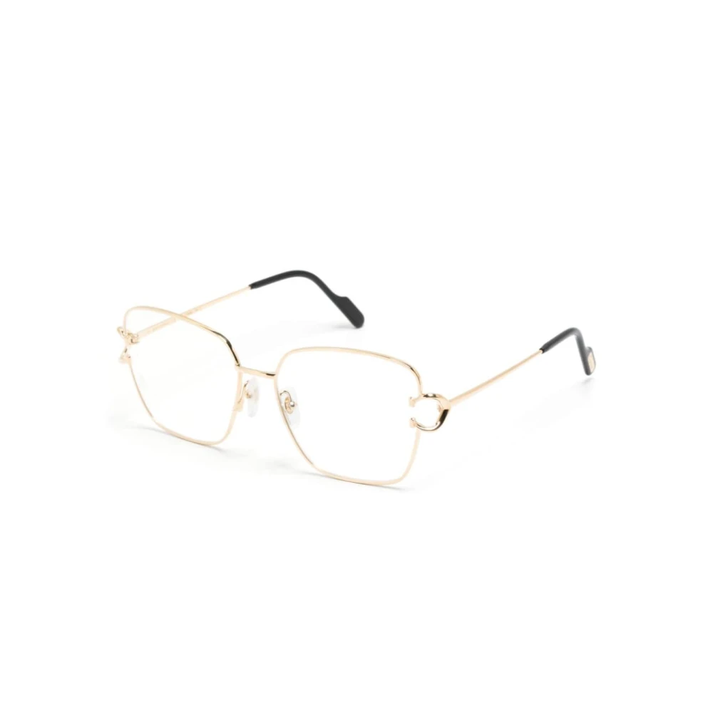 Cartier Women's Yellow Glasses, 58 Mm, Signature C Optical Frame