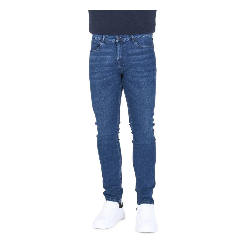 Hugo Boss Heren Jeans Medium Blauw Blue Heren