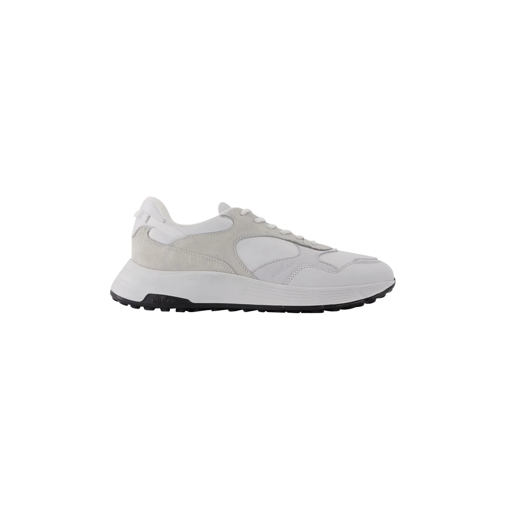 Hogan Witte Hyperlight Sneakers met 3 5 cm Hak White Heren