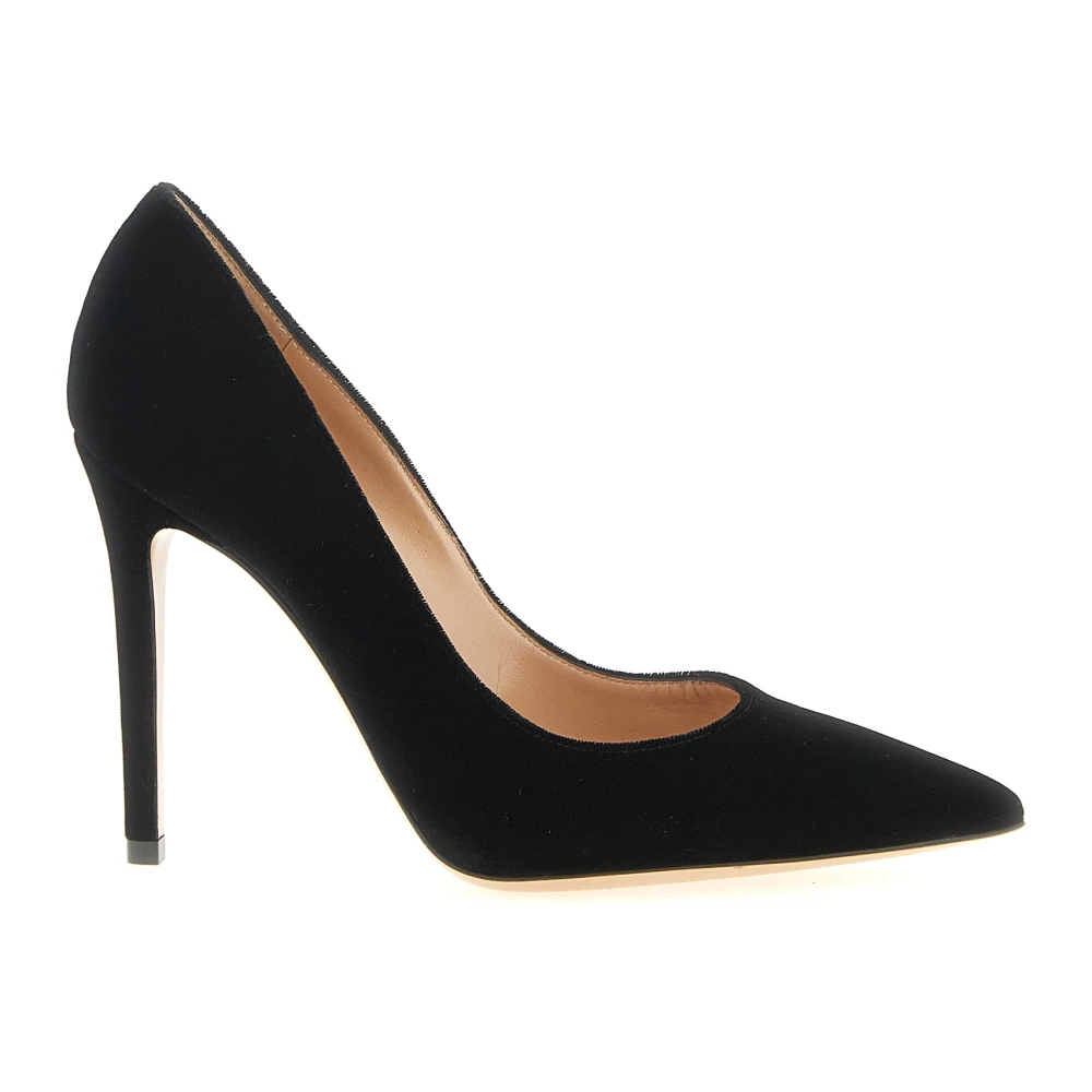 Gianvito Rossi Black Pumps, Female, 7 Uk, Gianvito 105 Pump