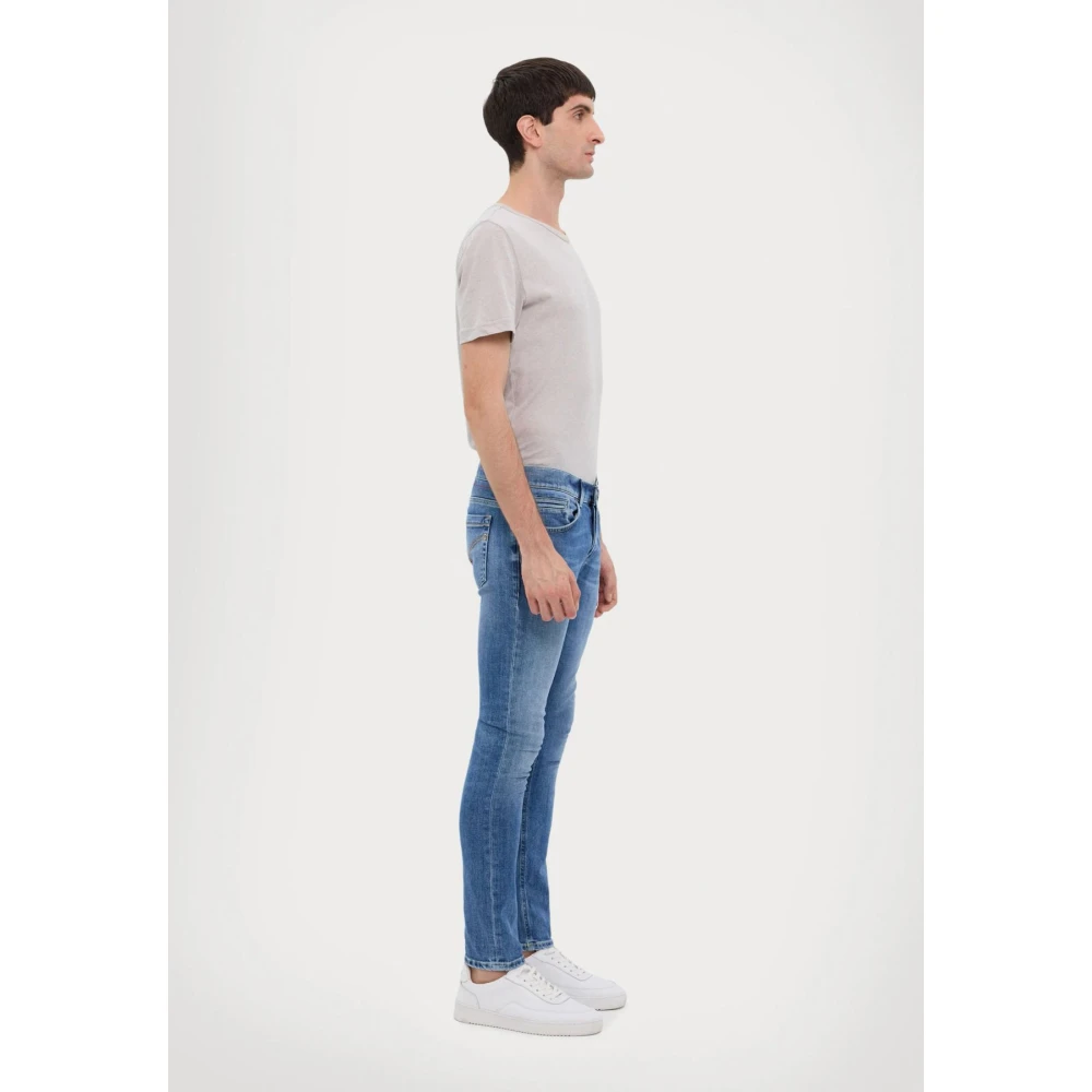 Dondup Slim Fit Stretch Jeans Blue Heren