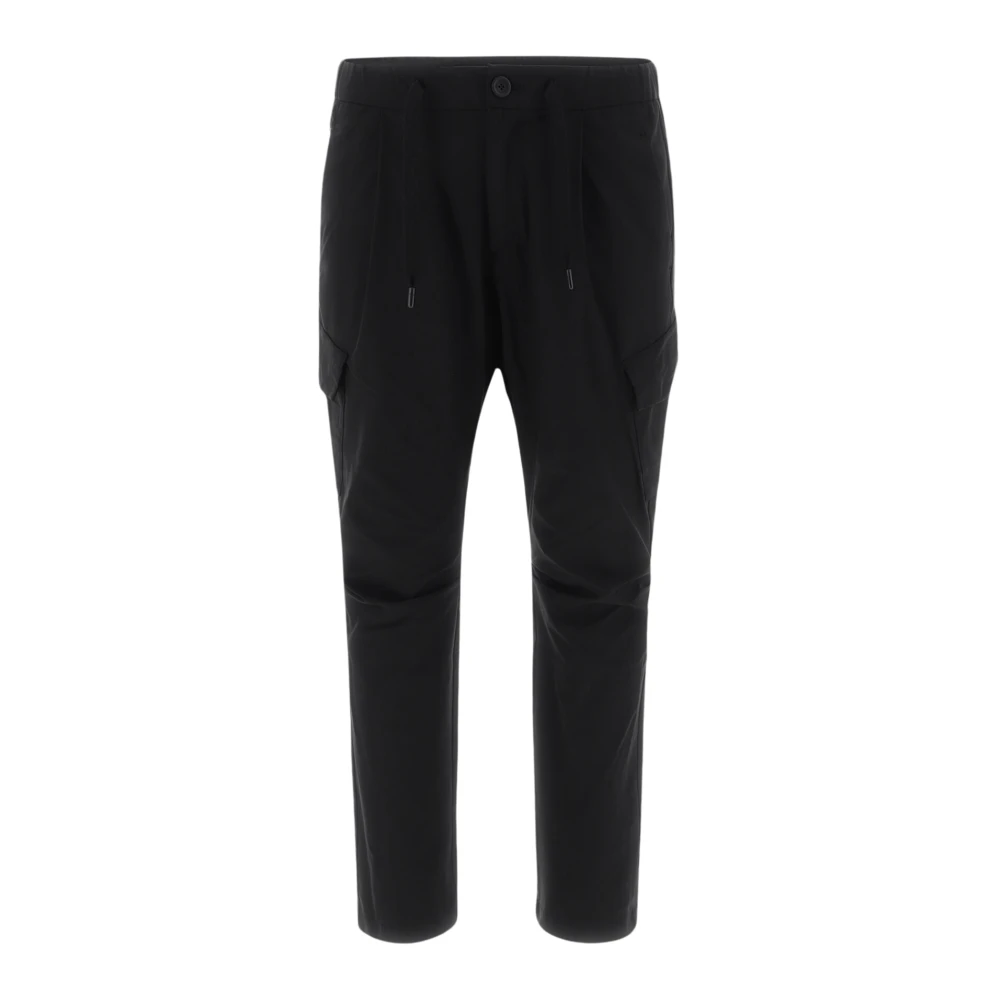 Herno Slim-fit Broek Black Heren