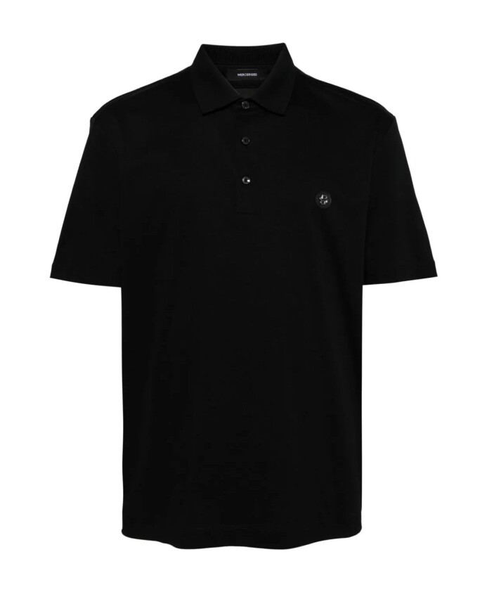 mercerised-polo-shirt-with-monogram-trim