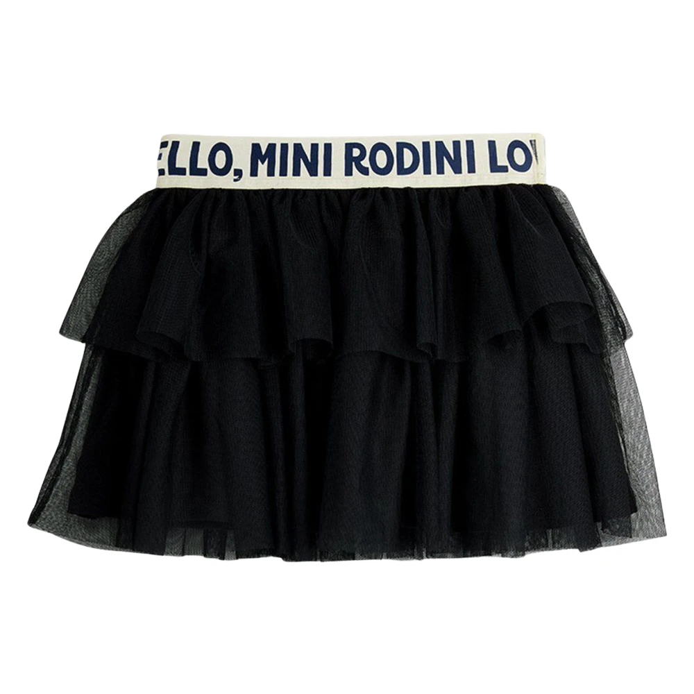 Mini Rodini Women's Black Tulle Skirt
