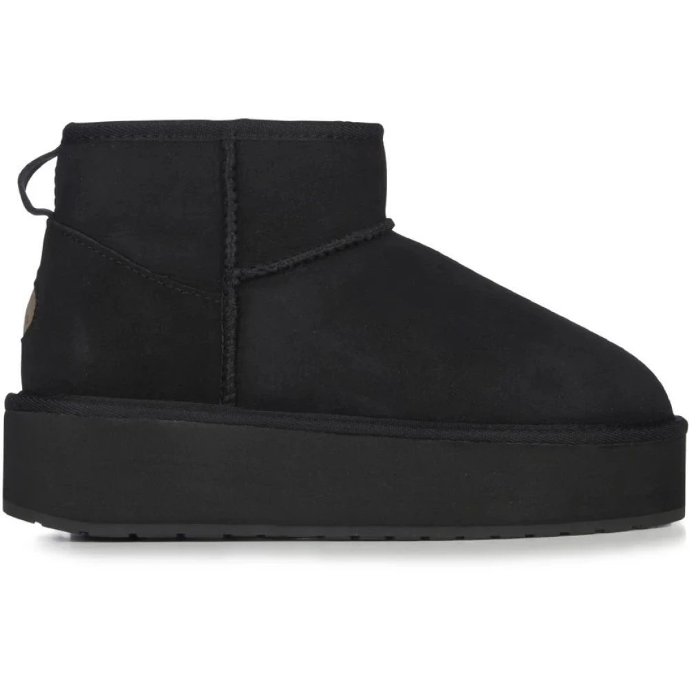 Emu Black Stinger Micro Flatform - Female - Winter Boots - 4 Uk - Shoes