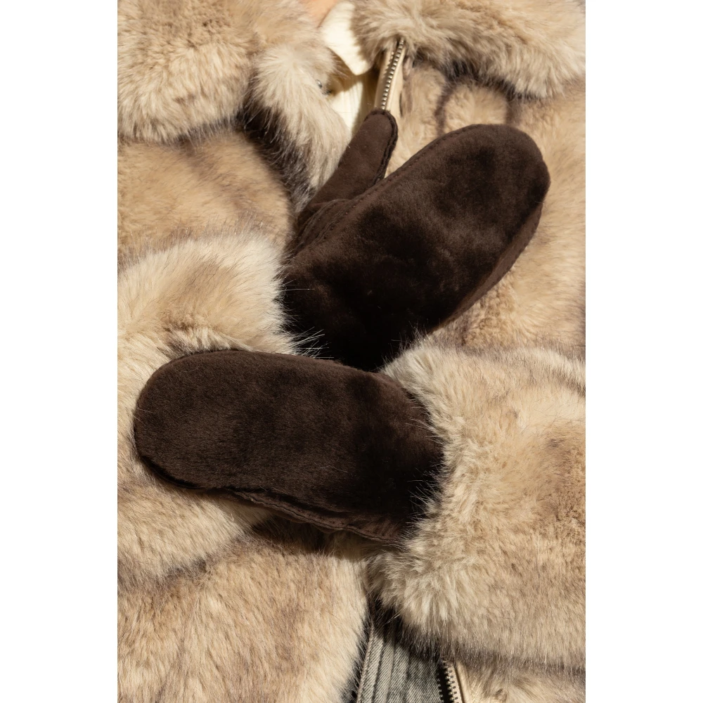 Ugg Bonten Handschoenen Brown Dames