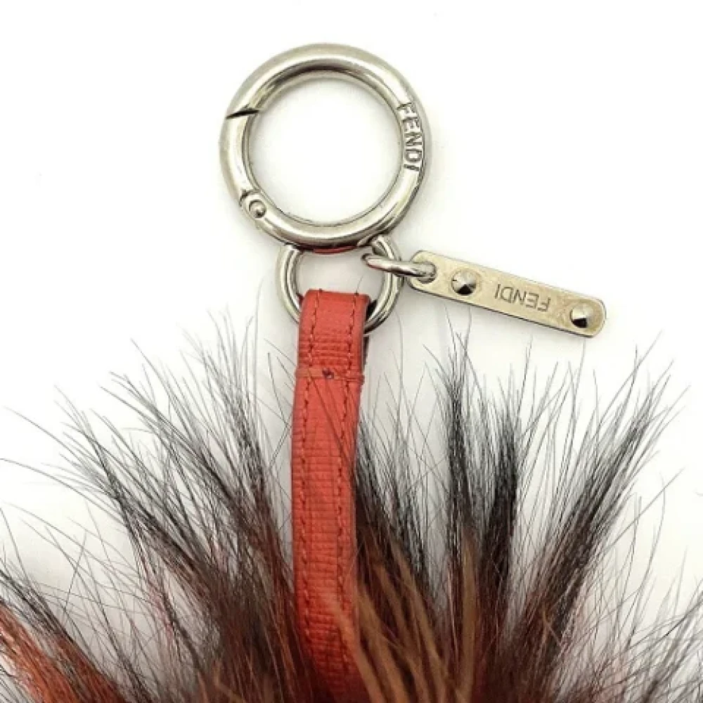 Fendi Vintage Pre-owned Fabric key-holders Red Dames