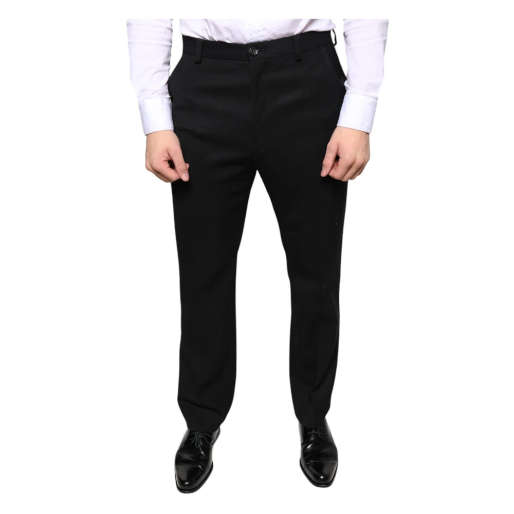 Dolce & Gabbana Men's Black Gorgeous Skinny Dress Pants