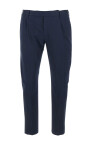 pantalon-en-coton-bleu-avec-plis