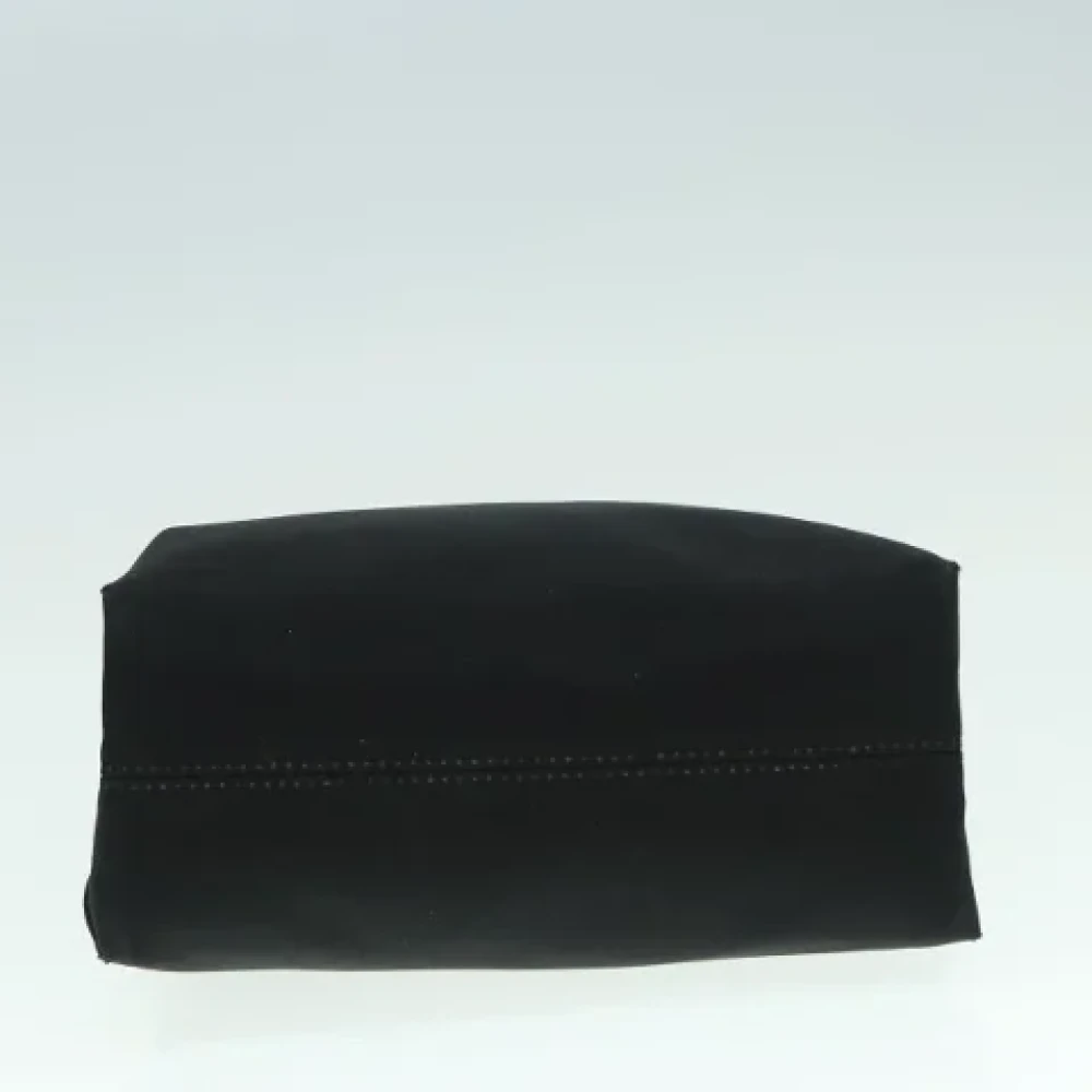 Burberry Vintage Pre-owned Canvas handbags Black Dames