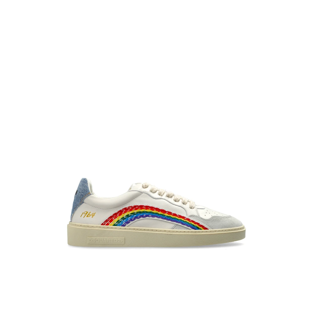 Dsquared2 Rider Sneakers Heren Schoenen Beige
