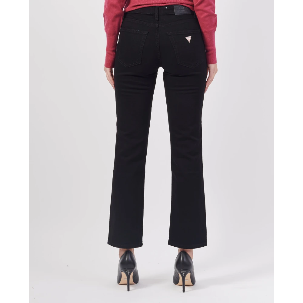 Guess Zwarte Straight Leg Jeans Black Dames