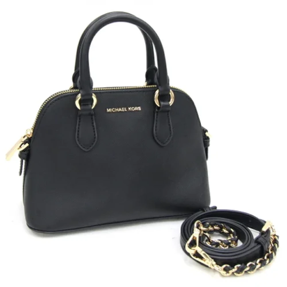 Michael Kors Pre-owned Leather handbags Black Dames
